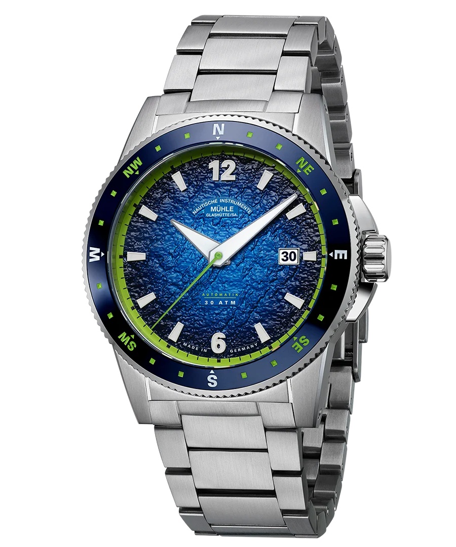 Men's watch / unisex  MÜHLE-GLASHÜTTE, Sportivo Compass Date / 42.50mm, SKU: M1-52-22-MB | watchphilosophy.co.uk