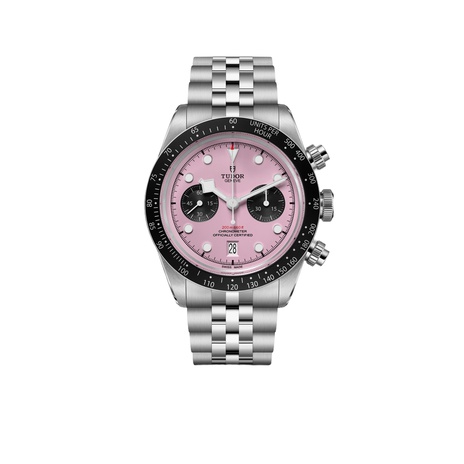 Men's watch / unisex  TUDOR, Black Bay Chrono Pink / 41mm, SKU: M79360N-0019 | watchphilosophy.co.uk