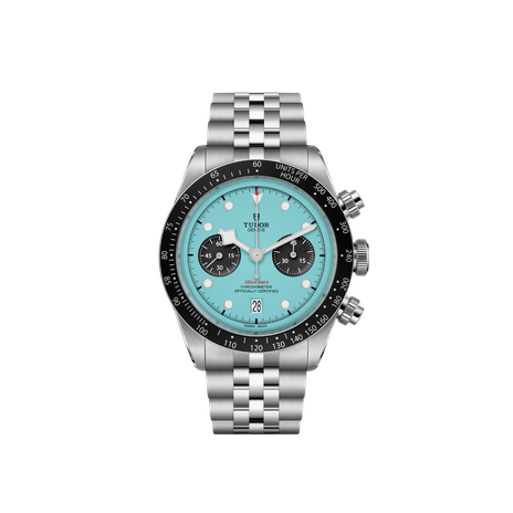 Men's watch / unisex  TUDOR, Black Bay Chrono Flamingo Blue / 41mm, SKU: M79360N-0024 | watchphilosophy.co.uk