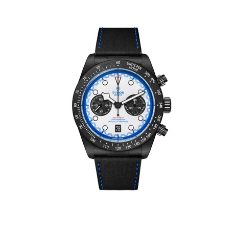 Men's watch / unisex  TUDOR, Black Bay Chrono Carbon 25 / 42mm, SKU: M79377KN-0001 | watchphilosophy.co.uk