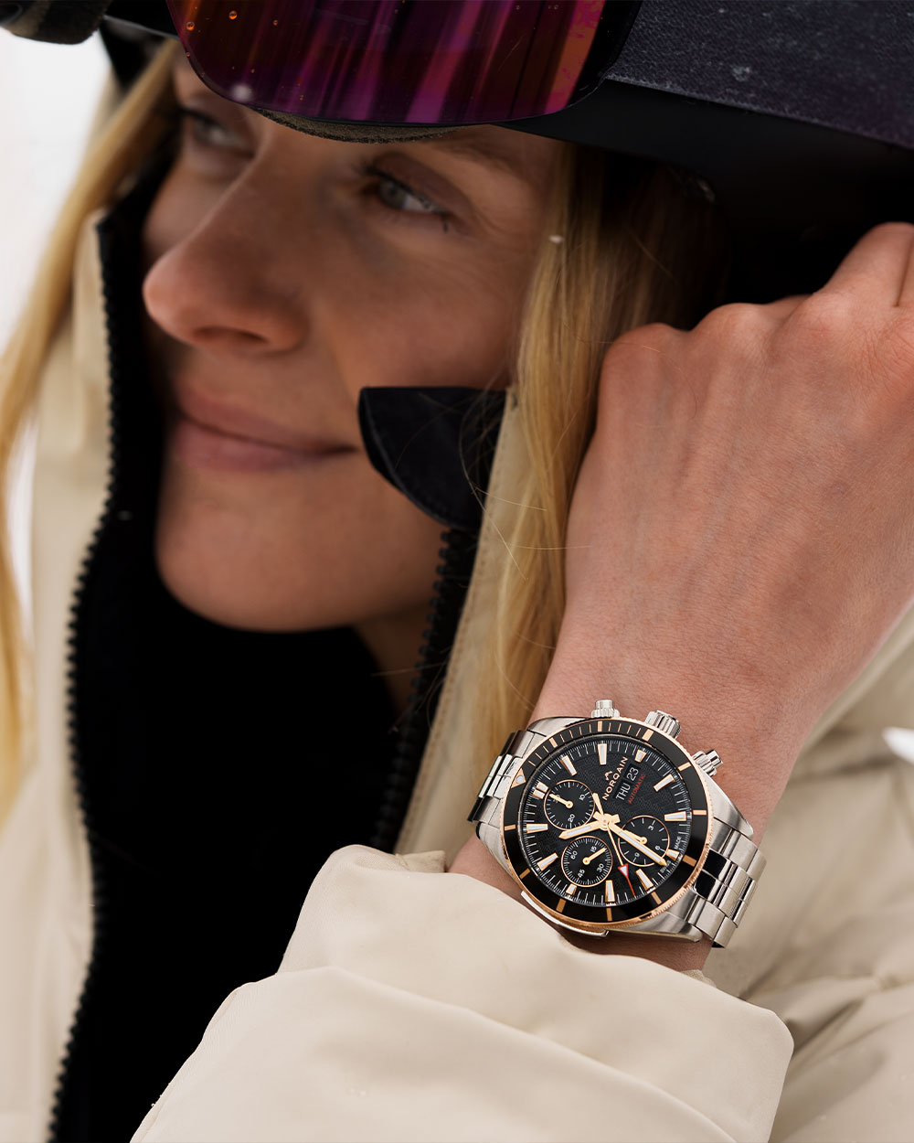 Men's watch / unisex  NORQAIN, Adventure Sport Chrono Day/Date/ 41mm, SKU: N1500.17S02.B01.S01 | watchphilosophy.co.uk