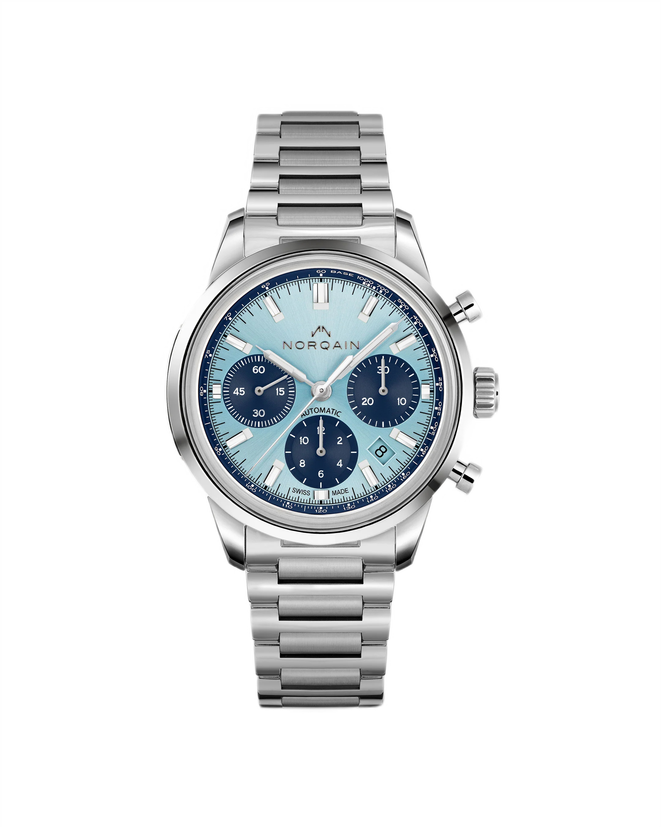 Men's watch / unisex  NORQAIN, Freedom 60 Chrono / 40mm, SKU: N2201.19S01.A03.S01 | watchphilosophy.co.uk