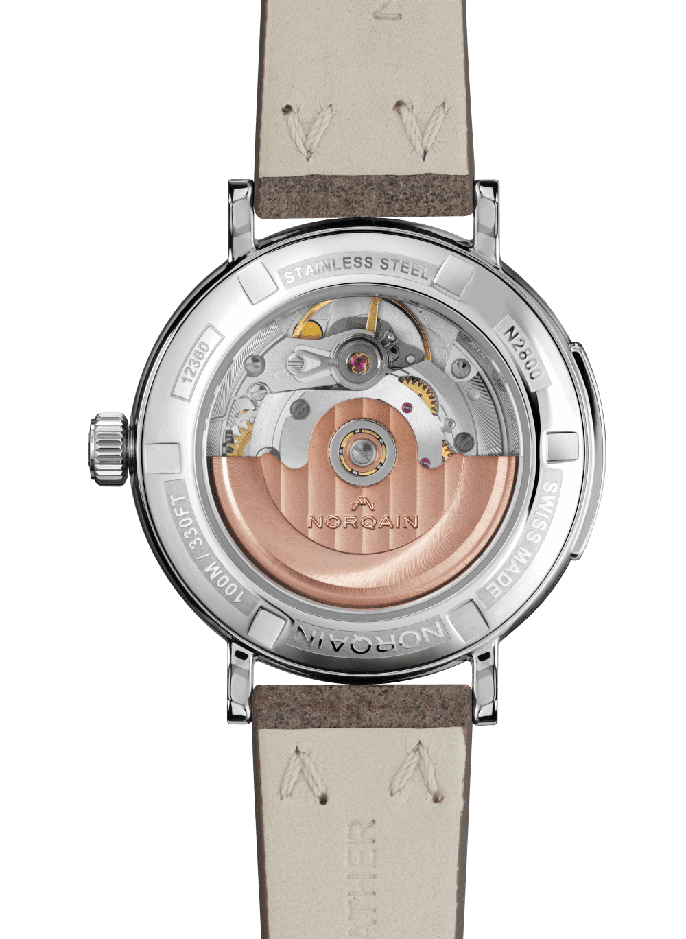 Ladies' watch  NORQAIN, Freedom 60 / 34mm, SKU: N2800.08S01.W01.S01 | watchphilosophy.co.uk