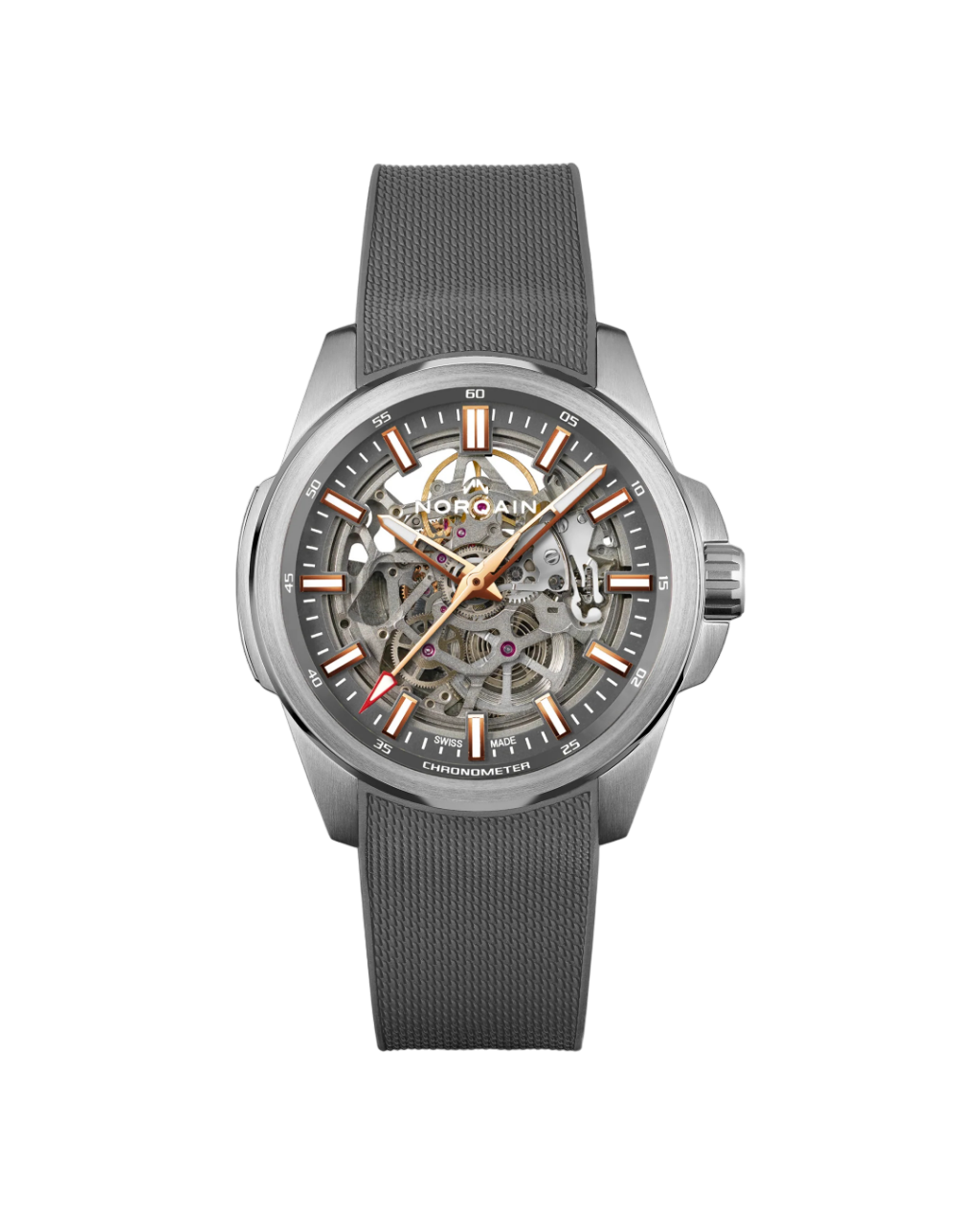 Men's watch / unisex  NORQAIN, Independence Skeleton / 42mm, SKU: N3000.07S02.G01.R01 | watchphilosophy.co.uk