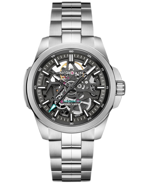 Men's watch / unisex  NORQAIN, Independence Skeleton / 40mm, SKU: N3008.07S01.G01.S01 | watchphilosophy.co.uk