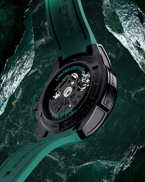 Men's watch / unisex  NORQAIN, Independence Skeleton Chrono Limited Edition / 42mm, SKU: N3200.40T02.J01.R01 | watchphilosophy.co.uk