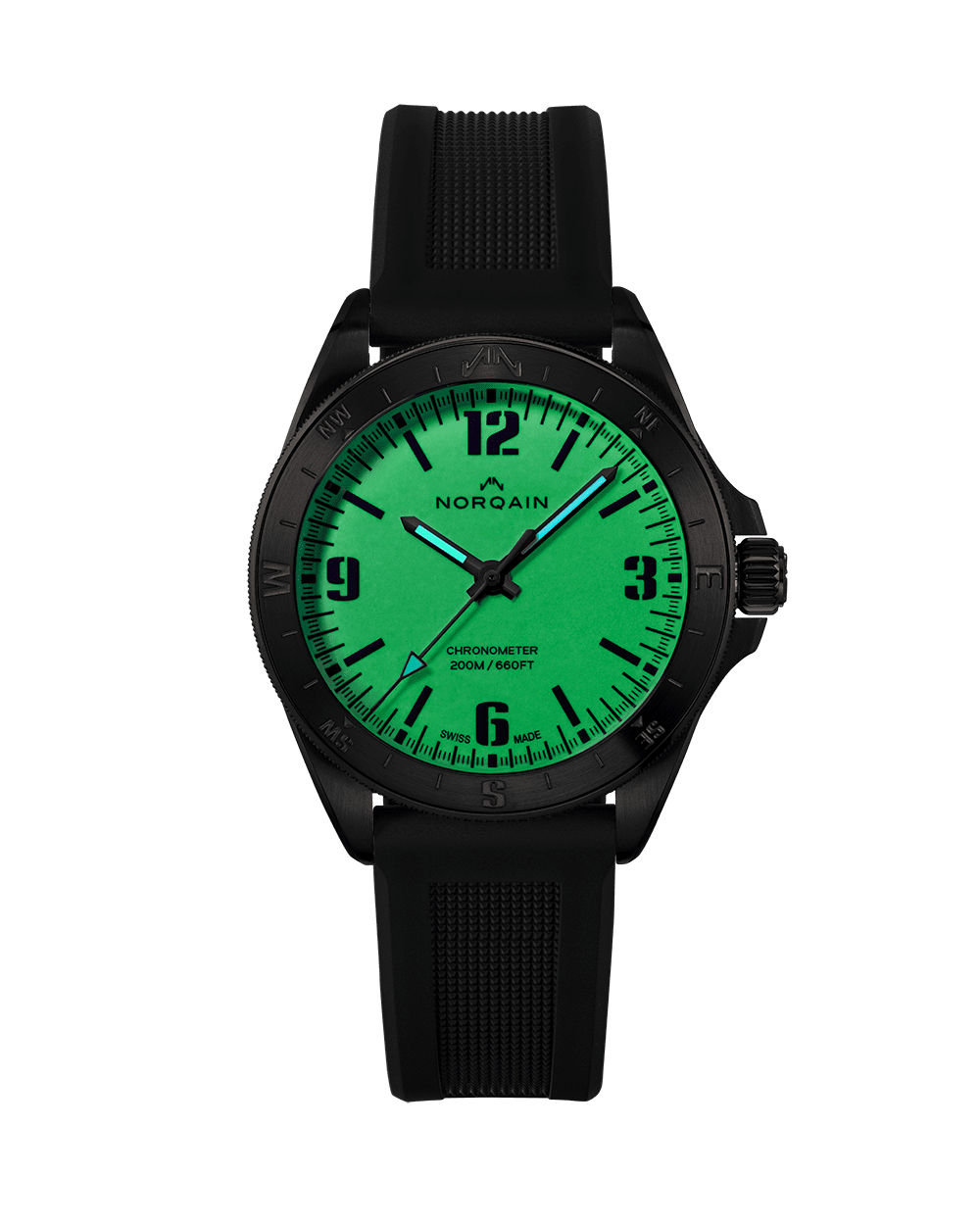 Men's watch / unisex  NORQAIN, Adventure Neverest Night Sight / 40mm, SKU: N1001.21B01.C01.R01 | watchphilosophy.co.uk