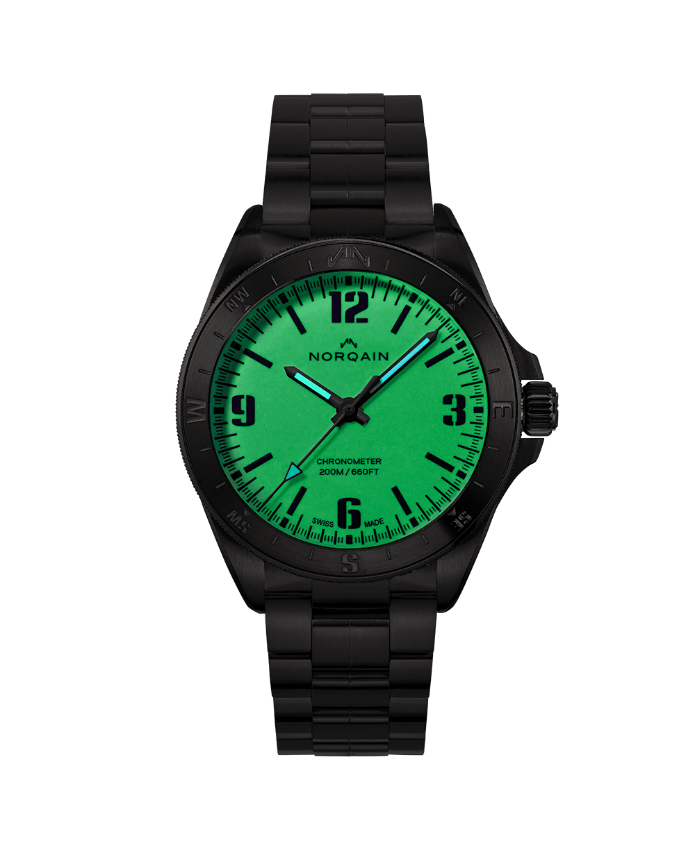 Men's watch / unisex  NORQAIN, Adventure Neverest Night Sight / 40mm, SKU: N1001.21B01.C01.B01 | watchphilosophy.co.uk