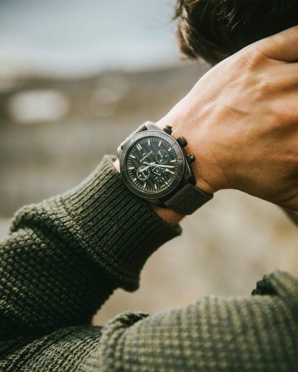 Men's watch / unisex  NORQAIN, Adventure Sport Chrono / 44mm, SKU: N1200.19B01.B01.R01 | watchphilosophy.co.uk