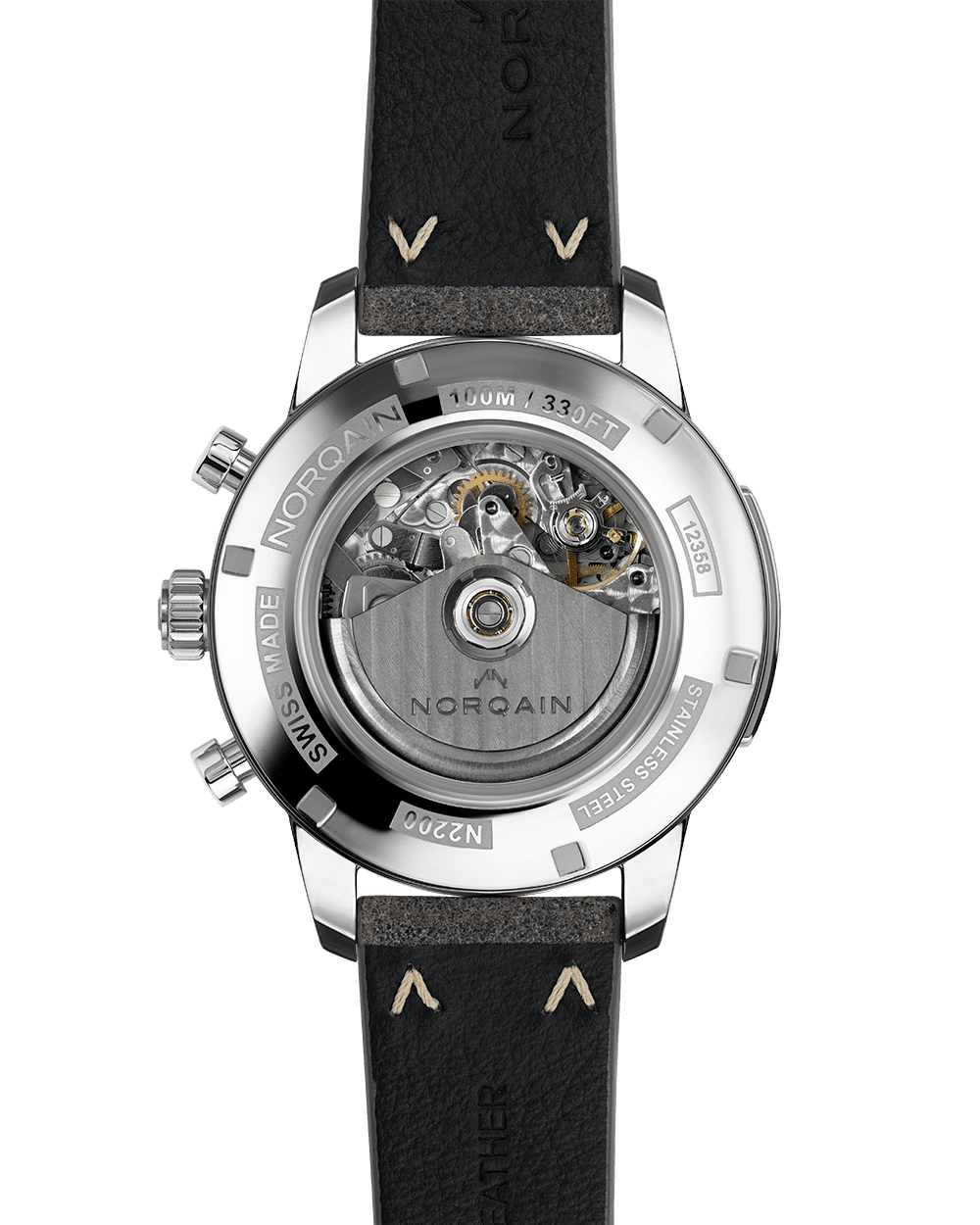 Men's watch / unisex  NORQAIN, Freedom 60 Chrono / 43mm, SKU: N2200.18S01.B01.R03 | watchphilosophy.co.uk