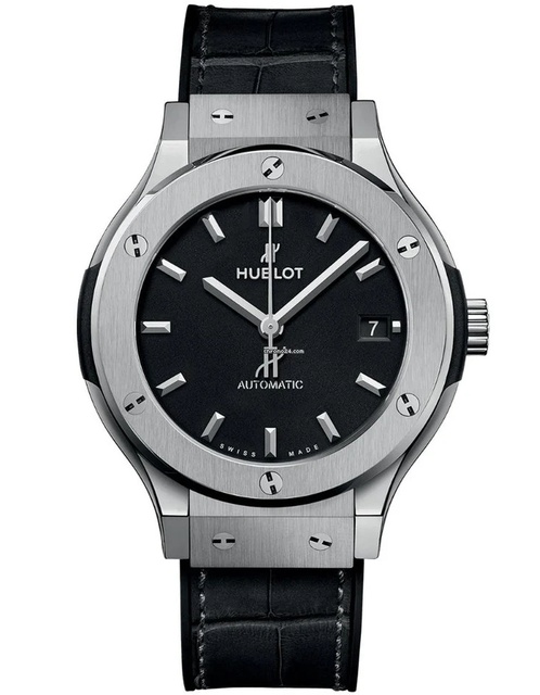 Men's watch / unisex  HUBLOT, Classic Fusion Titanium / 38mm, SKU: 565.NX.1470.LR | watchphilosophy.co.uk