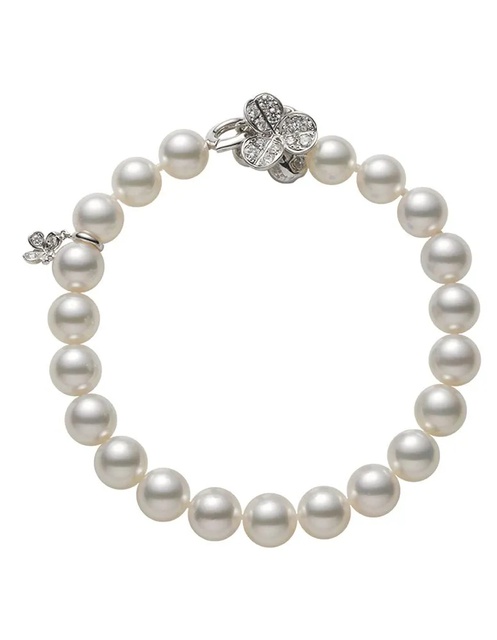 Women Jewellery  MIKIMOTO, Fortune Leaves Collection, SKU: RD1516DW | watchphilosophy.co.uk