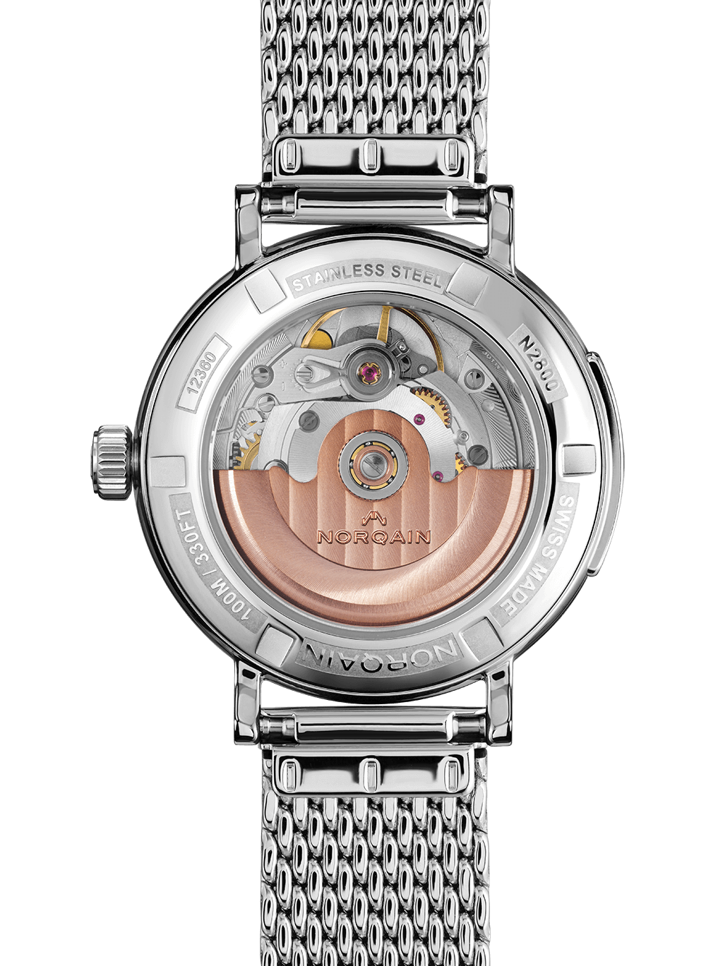 Ladies' watch  NORQAIN, Freedom 60 / 34mm, SKU: N2800.08S02.W01.S01 | watchphilosophy.co.uk