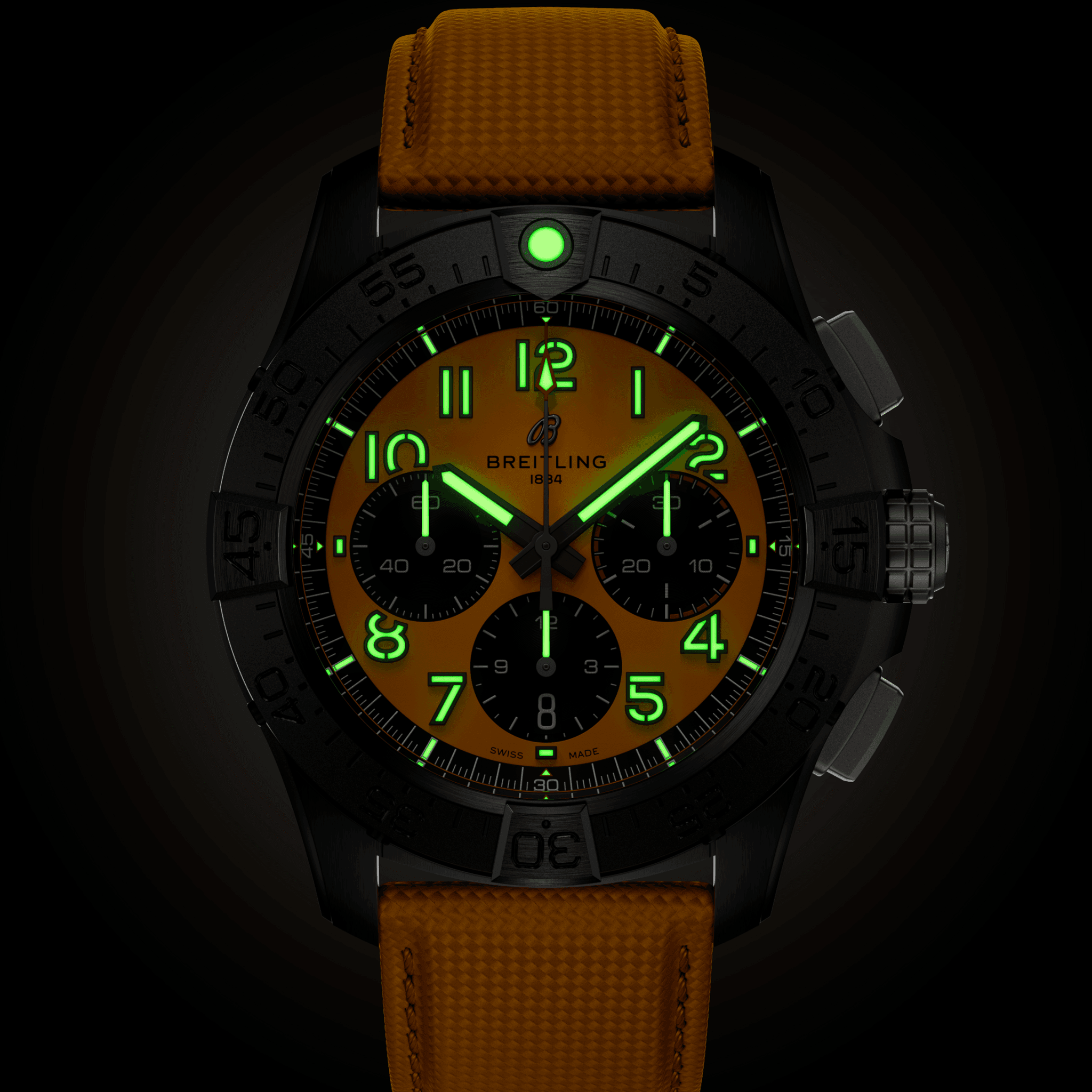 Men's watch / unisex  BREITLING, Avenger B01 Chronograph Night Mission / 44mm, SKU: SB0147101I1X1 | watchphilosophy.co.uk