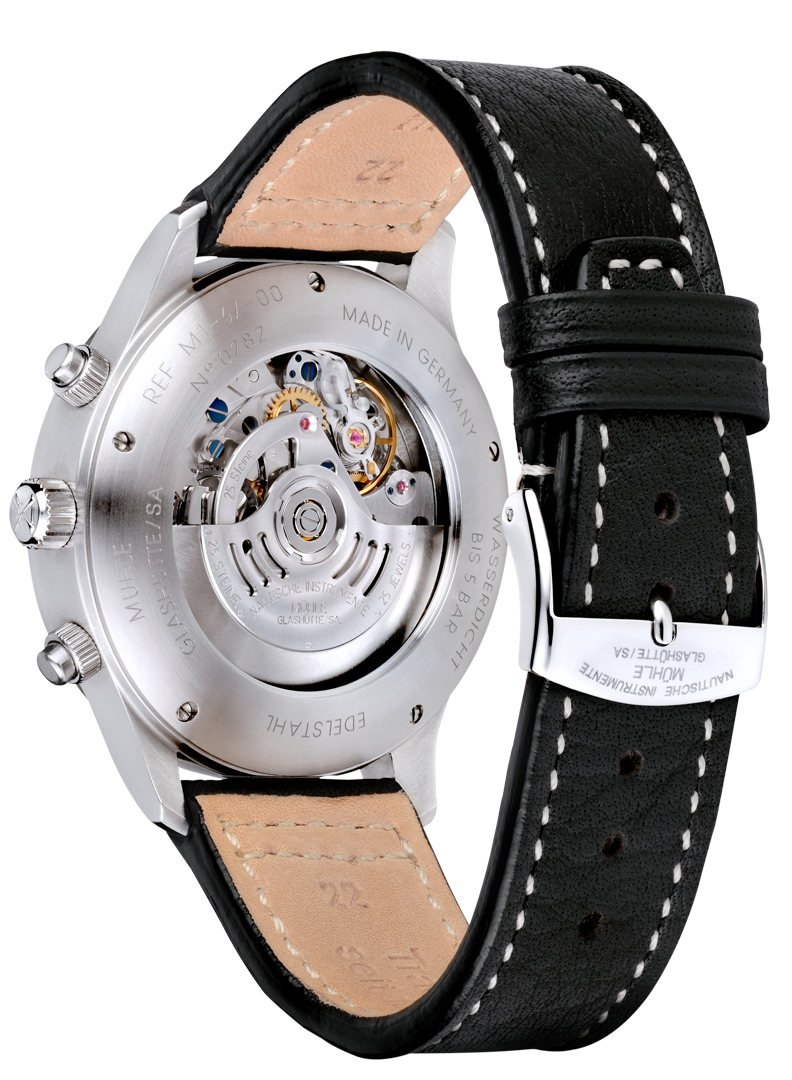 Men's watch / unisex  MÜHLE-GLASHÜTTE, Terrasport I Chronograph / 44 mm, SKU: M1-37-77-LB | watchphilosophy.co.uk