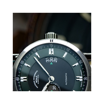 Men's watch / unisex  MÜHLE-GLASHÜTTE, Teutonia Sport II “Racing Green” / 41.6 mm, SKU: M1-29-74-LB-B | watchphilosophy.co.uk