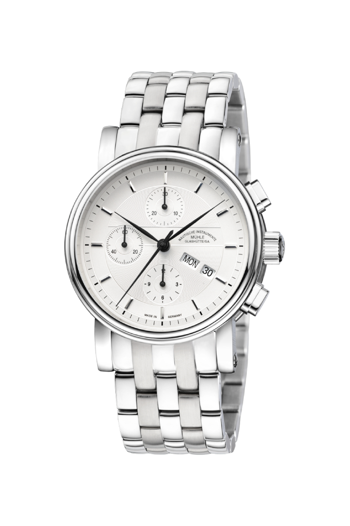 Men's watch / unisex  MÜHLE-GLASHÜTTE, Teutonia II Chronograph / 42 mm, SKU: M1-30-95-MB | watchphilosophy.co.uk