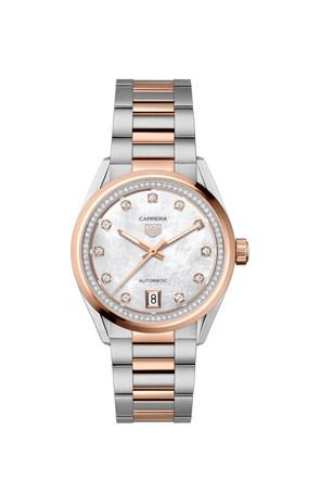 Ladies' watch  TAG HEUER, Carrera Date / 36mm, SKU: WBN2351.BD0000 | watchphilosophy.co.uk