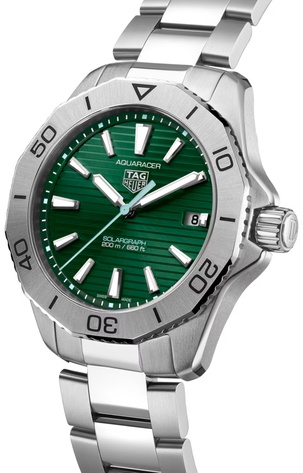 Men's watch / unisex  TAG HEUER, Aquaracer Professional 200 Solargraph / 40mm, SKU: WBP1115.BA0000 | watchphilosophy.co.uk