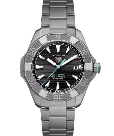 Men's watch / unisex  TAG HEUER, Aquaracer Professional 200 Solargraph / 40mm, SKU: WBP1184.BF0008 | watchphilosophy.co.uk