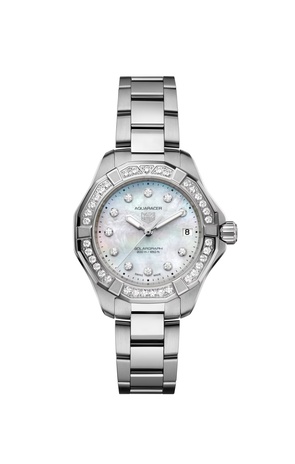 Ladies' watch  TAG HEUER, Aquaracer Professional 200 Solargraph / 34mm, SKU: WBP1314.BA0005 | watchphilosophy.co.uk