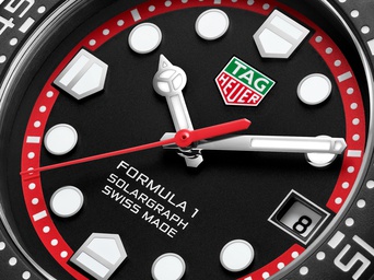 Men's watch / unisex  TAG HEUER, Formula 1 Solargraph Limited Edition / 38mm, SKU: WBY1114.FT8084 | watchphilosophy.co.uk