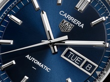 Men's watch / unisex  TAG HEUER, Carrera Day-Date / 41mm, SKU: WDA2112.BA0043 | watchphilosophy.co.uk