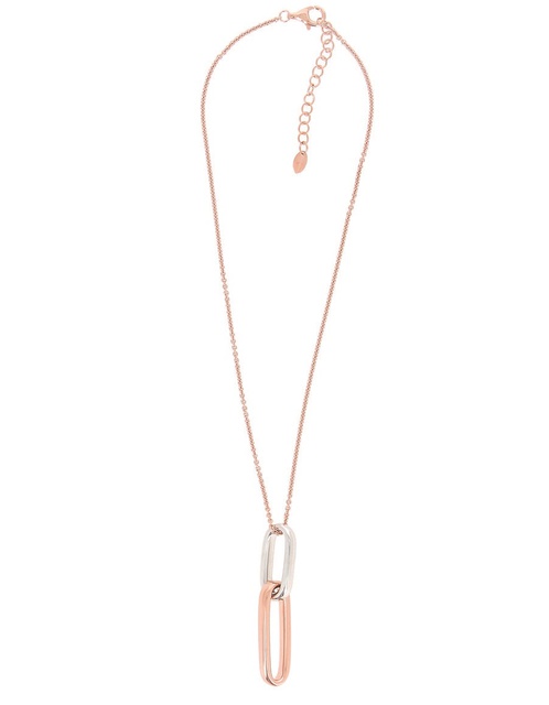 Women Jewellery  PESAVENTO, Forever Chic Rhodium - Pink Silver Necklace, SKU: WPLVE1980 | watchphilosophy.co.uk