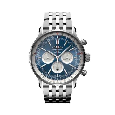 Men's watch / unisex  BREITLING, Navitimer B01 Chronograph / 46mm, SKU: AB0137211C1A1 | watchphilosophy.co.uk