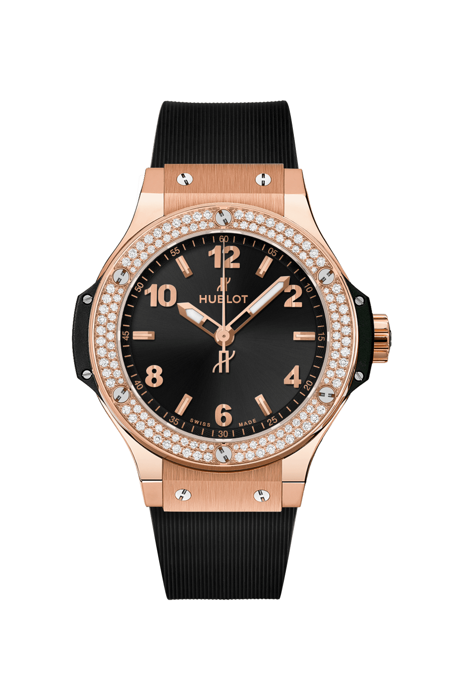 Men's watch / unisex  HUBLOT, Big Bang Gold Diamonds / 38mm, SKU: 361.PX.1280.RX.1104 | watchphilosophy.co.uk