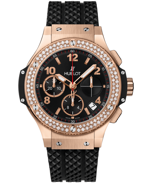 Men's watch / unisex  HUBLOT, Big Bang Gold Diamonds / 41mm, SKU: 341.PX.130.RX.114 | watchphilosophy.co.uk