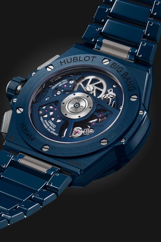 Men's watch / unisex  HUBLOT, Big Bang Integral Blue Ceramic / 42mm, SKU: 451.EX.5123.EX | watchphilosophy.co.uk