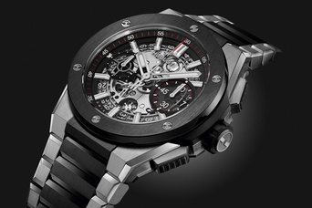 Men's watch / unisex  HUBLOT, Big Bang Integrated Titanium Ceramic / 42mm, SKU: 451.NM.1170.NM | watchphilosophy.co.uk