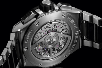 Men's watch / unisex  HUBLOT, Big Bang Integrated Titanium Ceramic / 42mm, SKU: 451.NM.1170.NM | watchphilosophy.co.uk