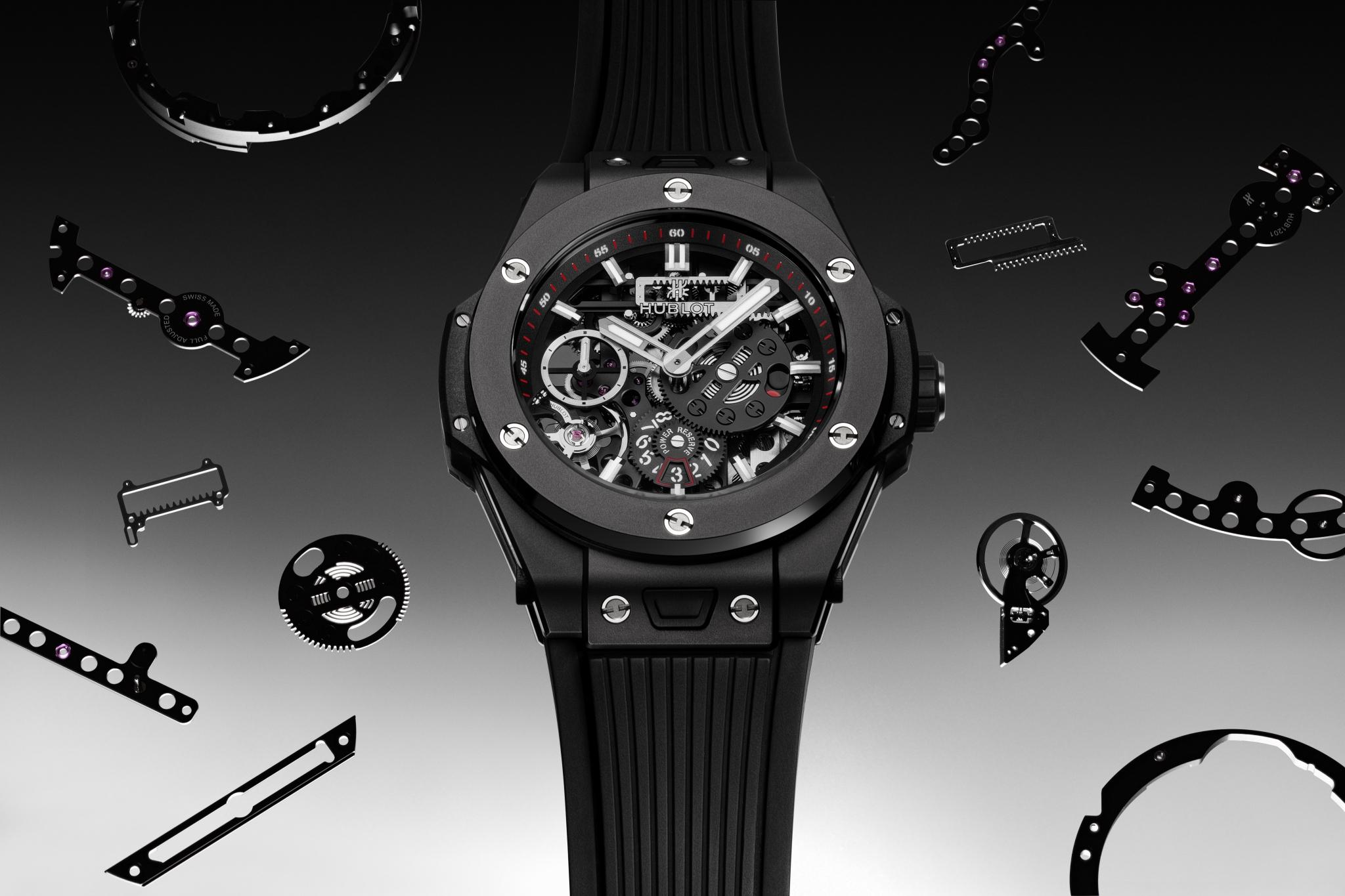 Men's watch / unisex  HUBLOT, Big Bang Meca-10 Black Magic / 45mm, SKU: 414.CI.1123.RX | watchphilosophy.co.uk