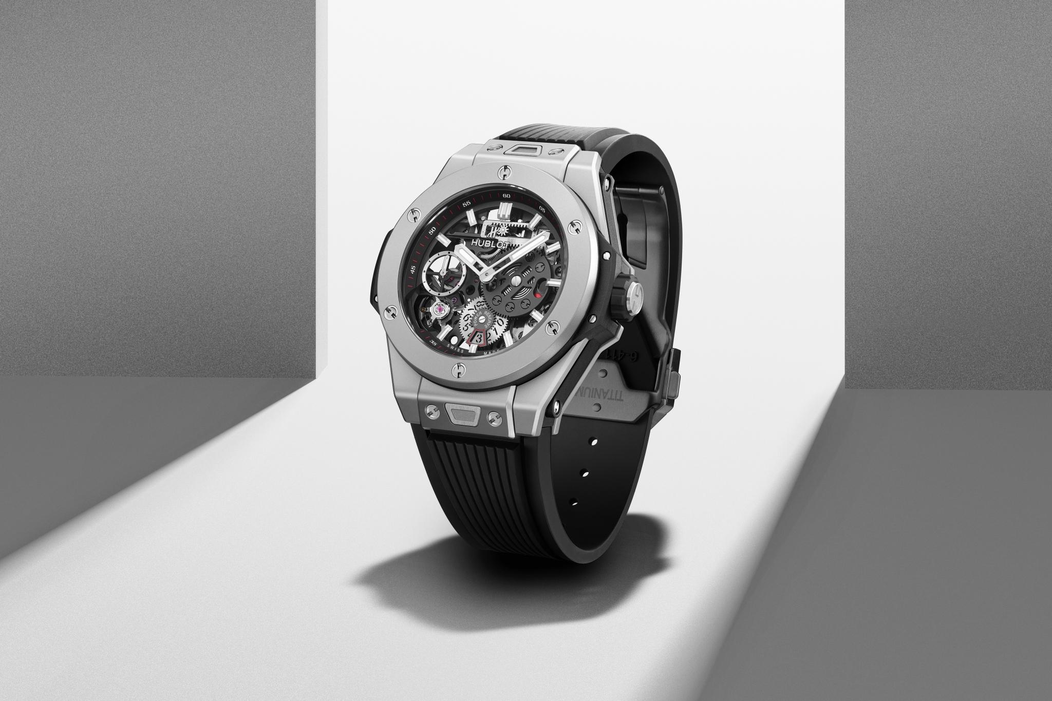 Men's watch / unisex  HUBLOT, Big Bang Meca-10 Titanium / 45mm, SKU: 414.NI.1123.RX | watchphilosophy.co.uk