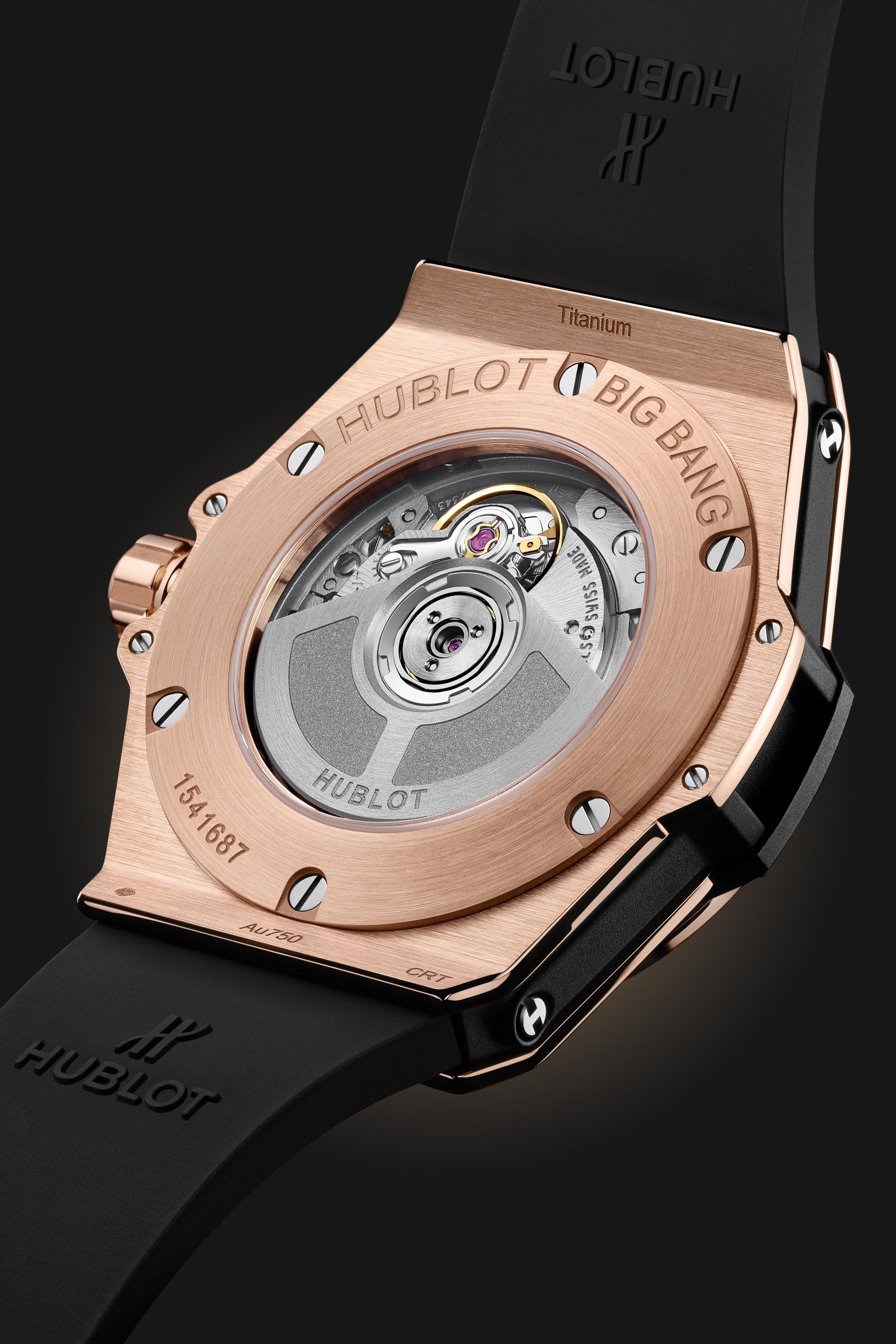 Ladies' watch  HUBLOT, Big Bang One Click King Gold Pave / 33mm, SKU: 485.OX.1280.RX.1604 | watchphilosophy.co.uk
