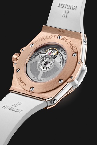 Ladies' watch  HUBLOT, Big Bang One Click King Gold White Diamonds / 33mm, SKU: 485.OE.2210.RW.1204 | watchphilosophy.co.uk