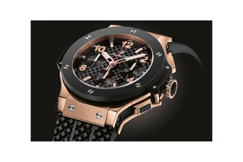 Men's watch / unisex  HUBLOT, Big Bang Original Gold Ceramic / 44mm, SKU: 301.PB.131.RX | watchphilosophy.co.uk