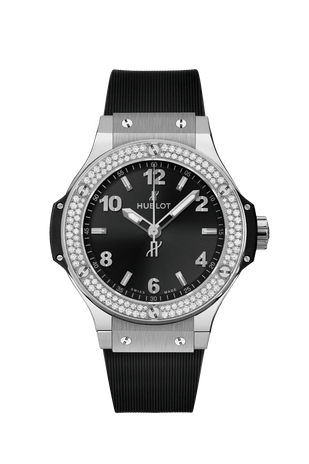 Men's watch / unisex  HUBLOT, Big Bang Steel Diamonds / 38mm, SKU: 361.SX.1270.RX.1104 | watchphilosophy.co.uk