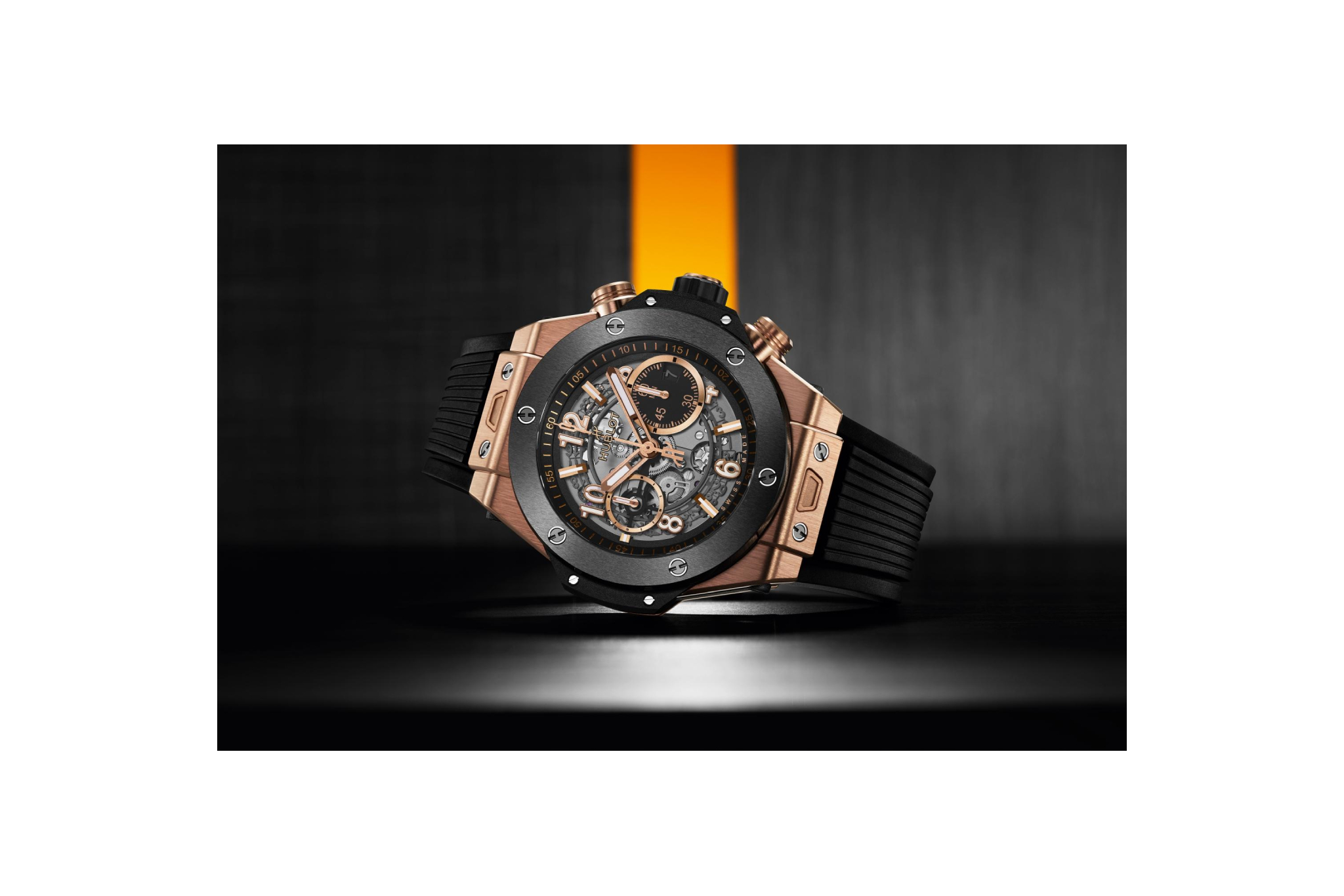 Men's watch / unisex  HUBLOT, Big Bang Unico King Gold Ceramic / 44mm, SKU: 421.OM.1180.RX | watchphilosophy.co.uk