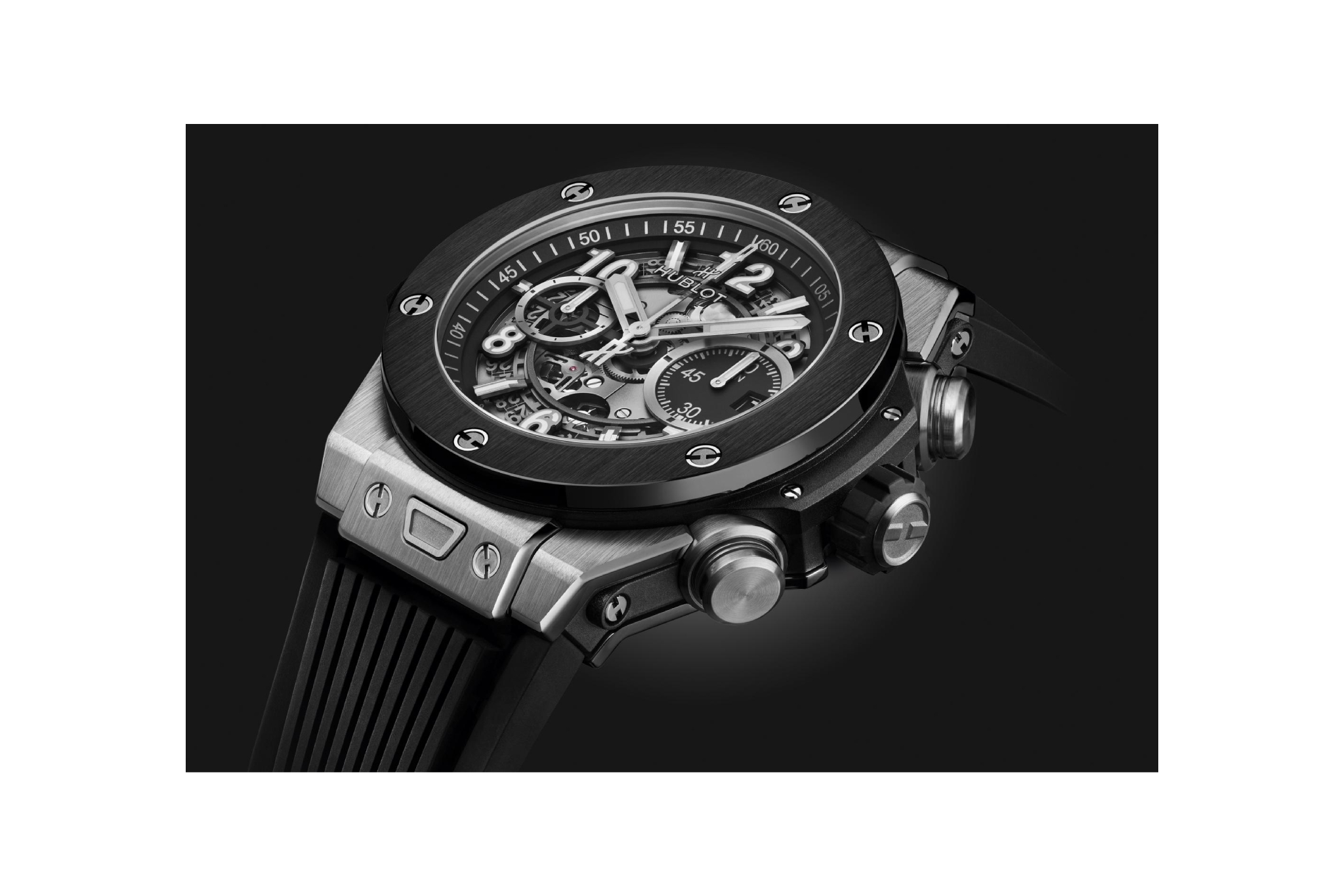 Men's watch / unisex  HUBLOT, Big Bang Unico Titanium Ceramic / 44mm, SKU: 421.NM.1170.RX | watchphilosophy.co.uk
