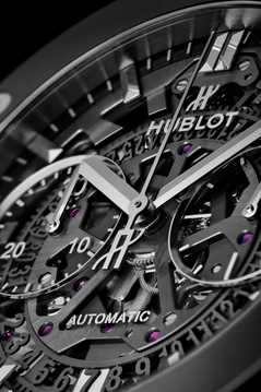 Men's watch / unisex  HUBLOT, Classic Fusion Aerofusion Chronograph / 45mm, SKU: 525.CM.0170.RX | watchphilosophy.co.uk