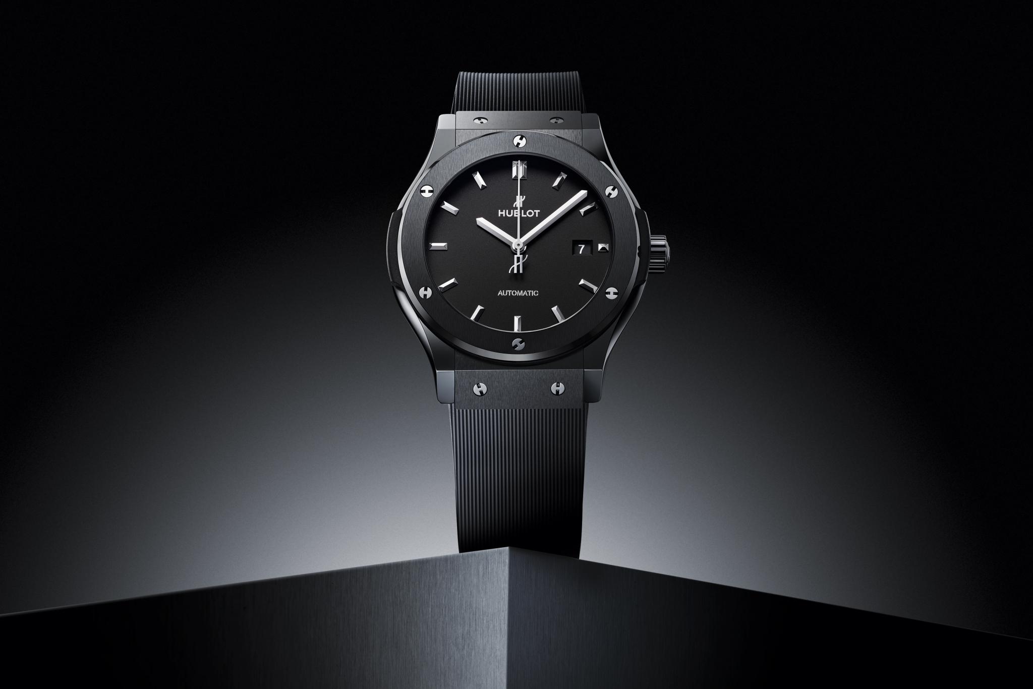 Men's watch / unisex  HUBLOT, Classic Fusion Black Magic / 42mm, SKU: 542.CM.1171.RX | watchphilosophy.co.uk