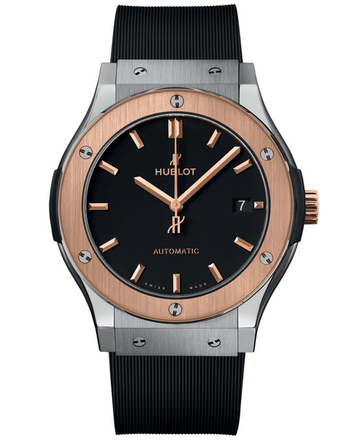 Men's watch / unisex  HUBLOT, Classic Fusion Titanium King Gold / 45mm, SKU: 511.NO.1181.RX | watchphilosophy.co.uk