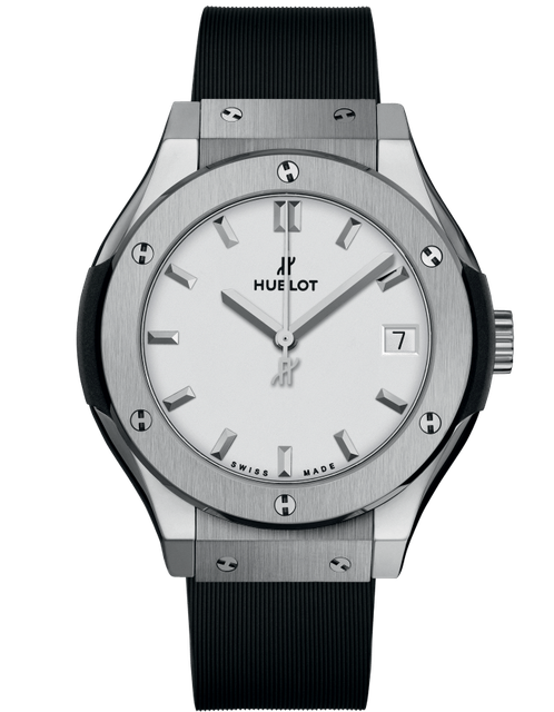 Ladies' watch  HUBLOT, Classic Fusion Titanium Opalin / 33mm, SKU: 581.NX.2611.RX | watchphilosophy.co.uk