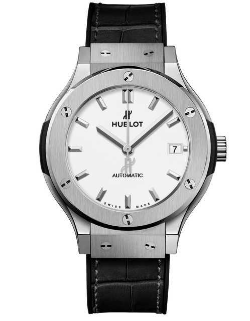 Men's watch / unisex  HUBLOT, Classic Fusion Titanium Opalin / 38mm, SKU: 565.NX.2611.LR | watchphilosophy.co.uk