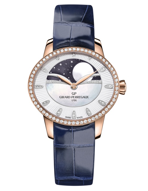 Ladies' watch  GIRARD PERREGAUX, Cat's Eye Celestial / 35.4mm x 30.4mm, SKU: 80496D52A751-CK4A | watchphilosophy.co.uk