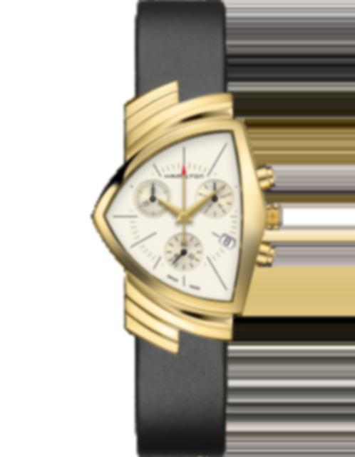 Men's watch / unisex  HAMILTON, Ventura Chrono Quartz / 32,3mm x 50,3mm, SKU: H24422751 | watchphilosophy.co.uk