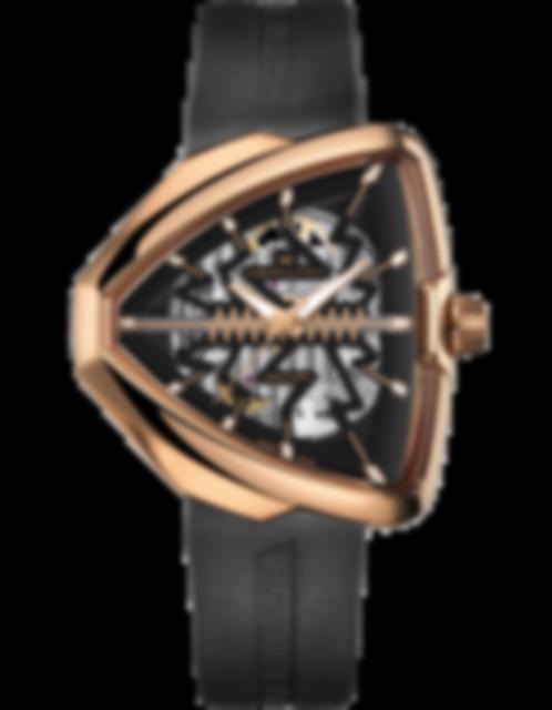 Men's watch / unisex  HAMILTON, Ventura Elvis80 Skeleton Auto / 42,5mm x 44,6mm, SKU: H24525331 | watchphilosophy.co.uk